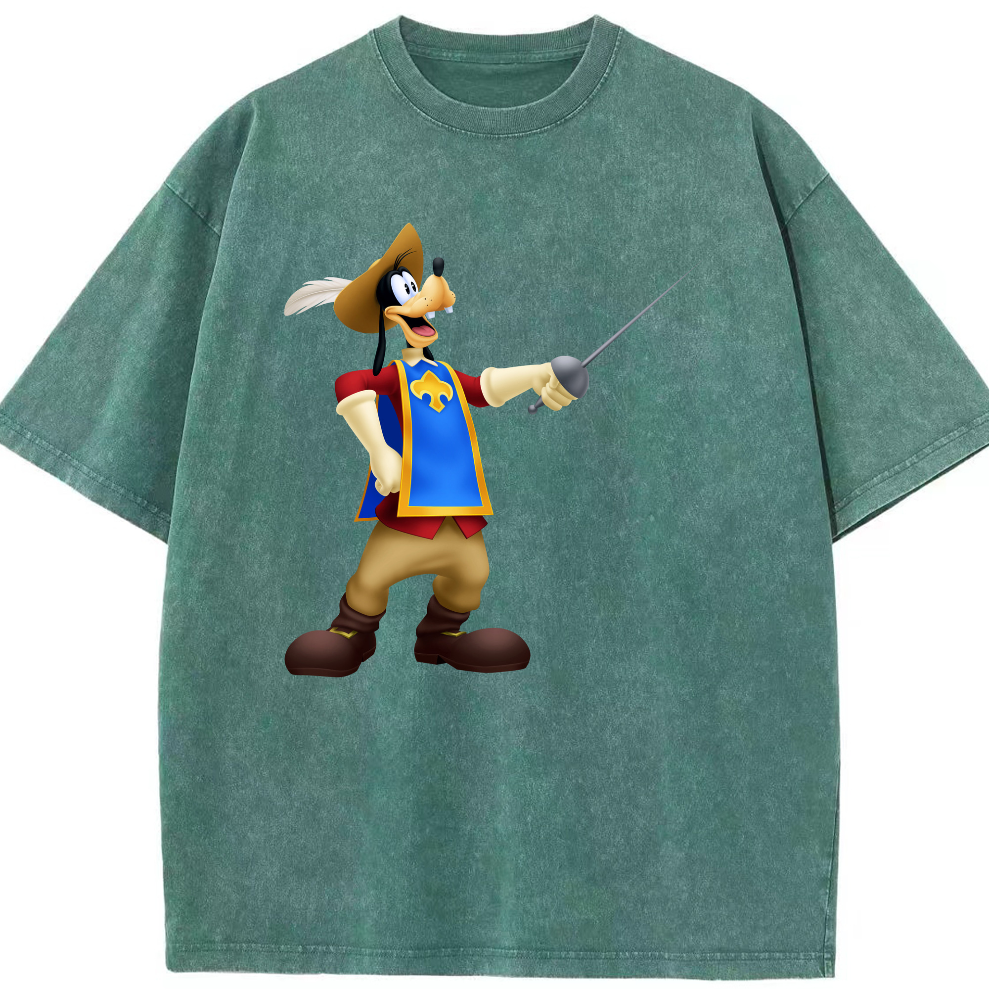 （画像用） ミッキーマウス Mickey Mouse 綿100% ヴィンテージ風 半袖Tシャツ（フロントプリント）